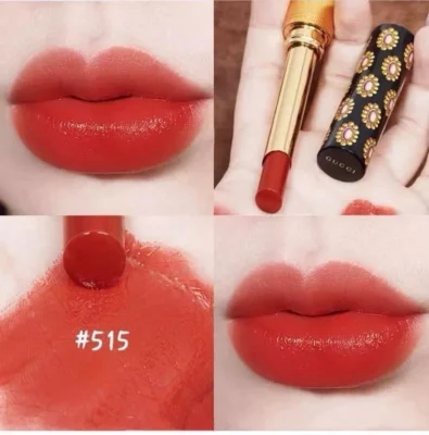 Son Gucci Rouge De Beaute Brillant Glow Care Lip Colour 515 Devotion