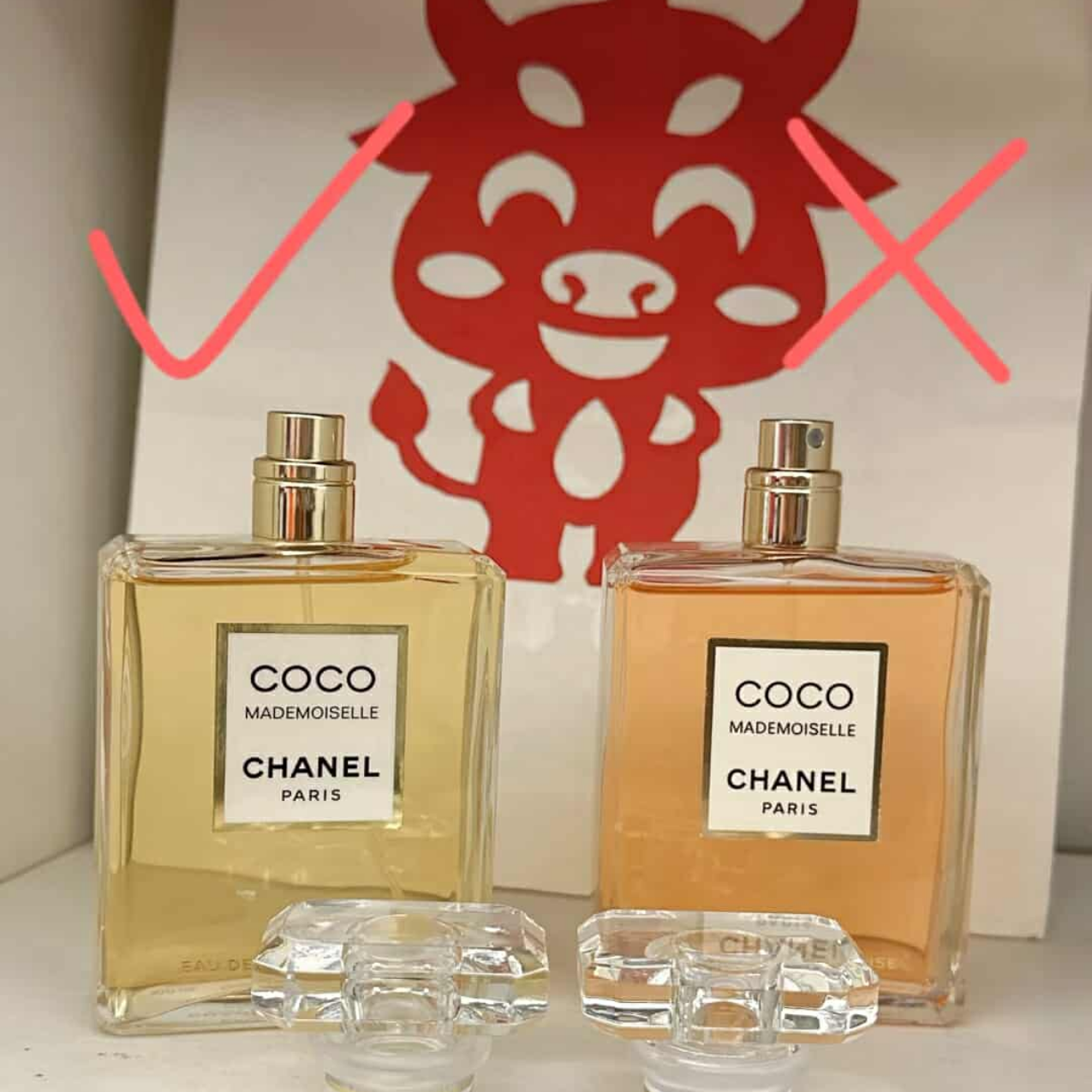 Thiết kế chai nước hoa chính hãng tinh xảo, cân đối
