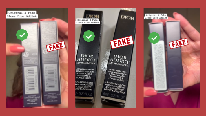 Bao bì: Nhìn kỹ sẽ thấy sự khác biệt giữa son dưỡng Dior Lip Maximizer Fake và Thật