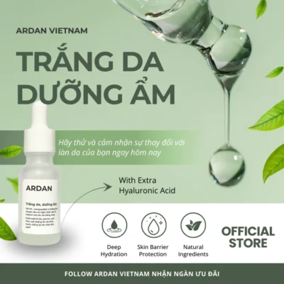 Serum Trắng Da Dưỡng Ẩm ARDAN