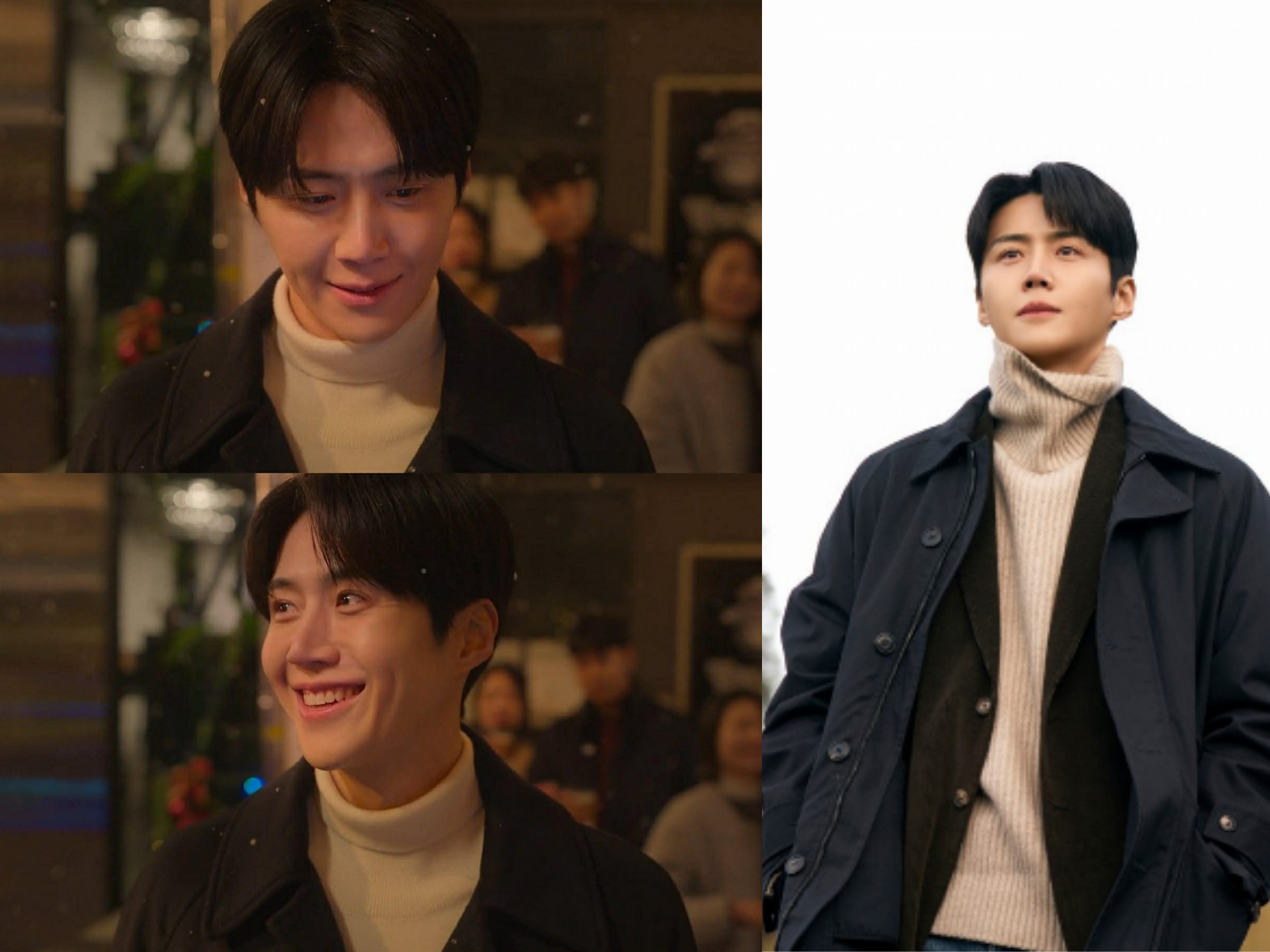 Phong cách thời trang nam basic của Kim Seon-ho trong phim Can This Love Be Translated.